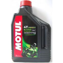 Масло моторное 10W-40 MOTUL 5100 4T 2л.полусинтетика